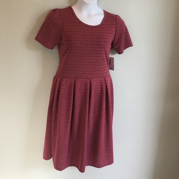 LuLaRoe Dresses & Skirts - LuLaRoe Amelia Dress Pink with Pockets New